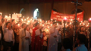 Lễ cầu nguyện cho các thanh niên Công giáo tại giáo phận Vinh