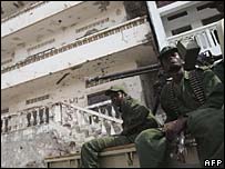 سربازان سومالی در موگادیشو