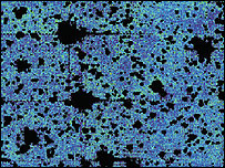 As primeiras estrelas deixaram suas marcas em infra-vermelho