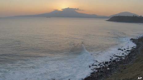 北方四島中的國後島（庫納施爾島資料照片）
