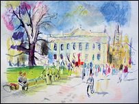 Painting by Alice Thomson