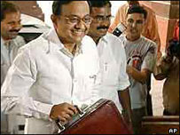 ministro das Finanças da Índia, Planiappan Chidambaram