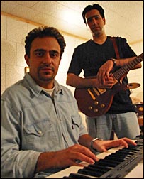 رامین بهنا (چپ) و آرش سبحانی