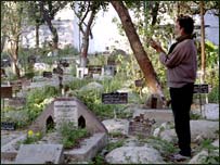 کربلا میں تدفین