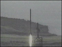 Một vụ thử tên lửa của Bắc Hàn