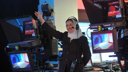 BBC Persian TV's Mina Rizki