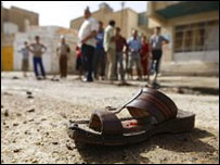 Bağdat'ta bir saldırı sonrası sokaklar (arşiv)