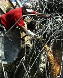 लेबनान में इसराइली हमलों से हुई तबाही