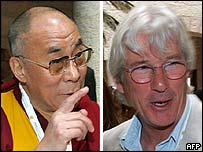 ريچارد گی ير و دالای لاما