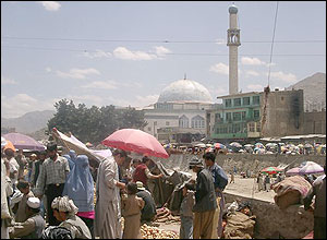 بازار پل خشتی کابل