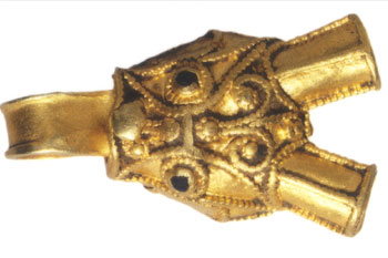 An Anglo-Saxon gold fitting