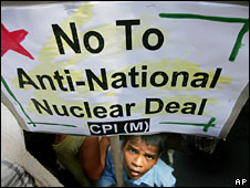 ہند امریکہ جوہری معاہدے پر 