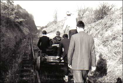 Working party on the Severn Valley Railway