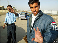 policiais iraquianos