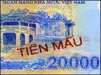 Tiền polymer mệnh giá 20.000 đồng 