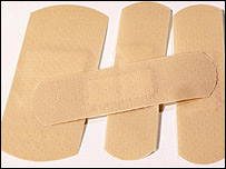 The sisters have redistributed thousands of plasters across the world