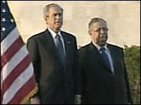 Bush ve Talabani