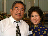 Ông Timothy Ngô Chí Thiềng và bà Christina Ngô Bích