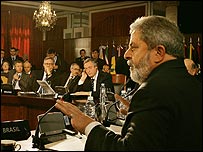 Presidente Luiz Inácio Lula da Silva em Mar del Plata - Foto: Ricardo Stuckert/ABr.