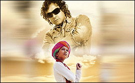 Bobby Deol and Dwij Yadav in Nanhe Jaisalmer