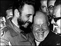 Hai ông Castro và Khrusốp trong thời Chiến Tranh Lạnh