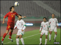 تصوير بازی ايران - بلاروس