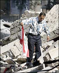 ويرانه يک خانه در بيروت