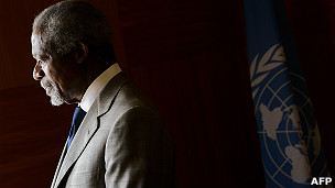 کوفی عنان، دبیرکل سابق سازمان ملل متحد