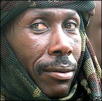 يکی از شورشيان دارفور