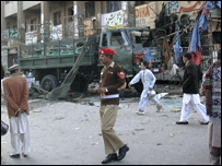 کوئٹہ دھماکے میں گیارہ افراد مارے گئے تھے