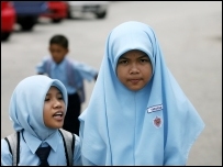 Malezyalı çocuklar (Fotoğraf: Yurttaş Tümer)