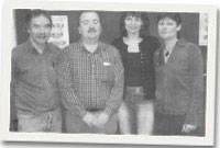 Artistiaid y noson: Tecwyn Ifan, live Edwards, Beti a Siân