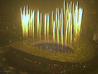 Lễ khai mạc Olympics tại sân vận động Tổ Chim 