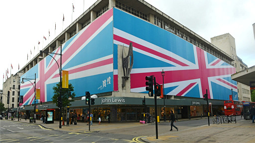 牛津街上的John Lewis百貨商場