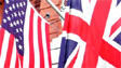 Флаги США и Великобритании