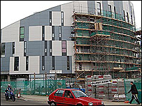 The UCS headquarters near completition