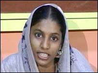 ظاہرہ شیخ بسیٹ بیکری کیس کی چشم دیدہ گواہ ہیں