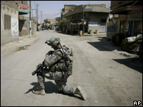 Soldado americano no Iraque