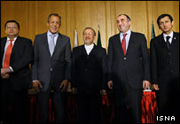 وزیران شرکت کننده در اجلاس تهران