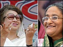 शेख हसीना-ख़ालिदा ज़िया