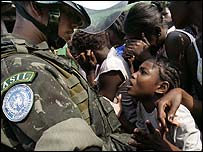 Tropas de paz da ONU no Haiti