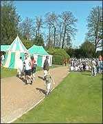View of Warwick Castle