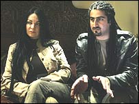 عمر اسامہ بن لادن اور ان کی اہلیہ