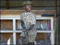 As crianças foram recrutadas por muitos guerrilheiros