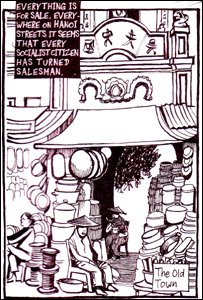 Phố cổ  - Dường như mỗi công dân XHCN trở thành nhà buôn