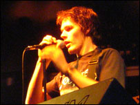 Lead singer from Omerta