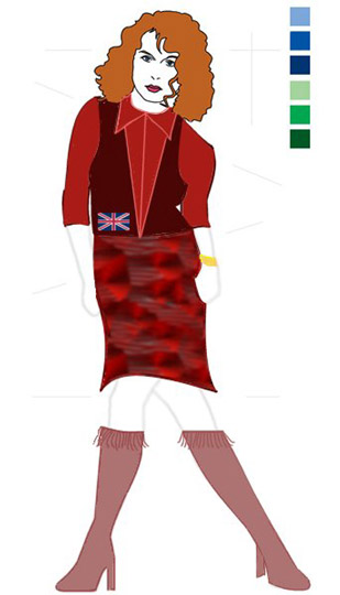 I have never seen that dress you're wearing