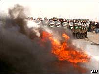 Conflito entre polícia e ruralistas em Gualeguaychú