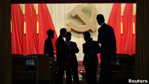 十八大会场的保安人员