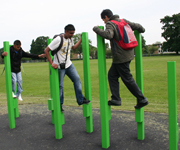 Stilts workshop by Harold Offeh